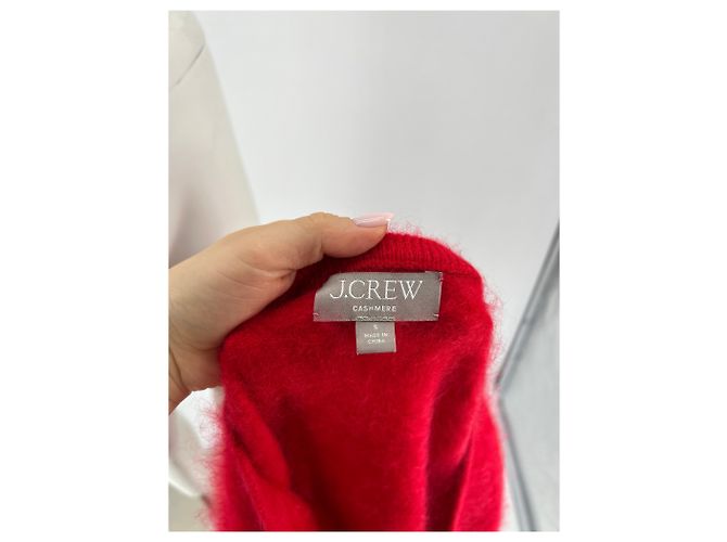 J.Crew Pull en cachemire rouge - view 5