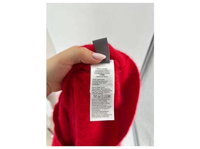 J.Crew Pull en cachemire rouge - view 6