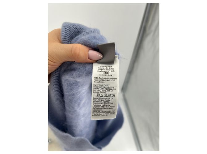 J.Crew Pull en cachemire bleu - view 6