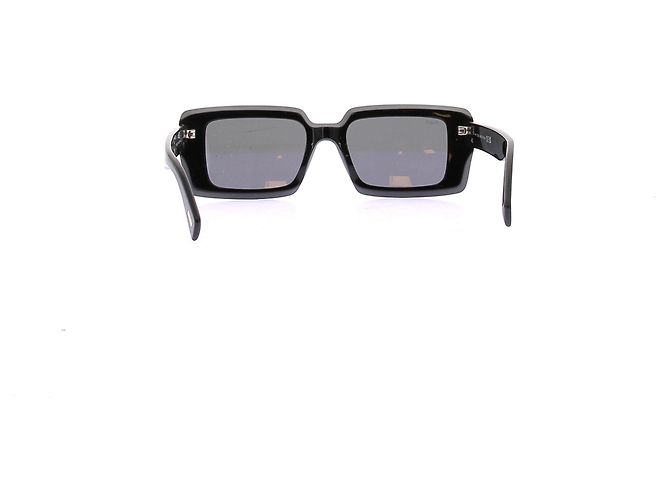 Tod's Gafas de sol rectangulares negras Negro - vista 3