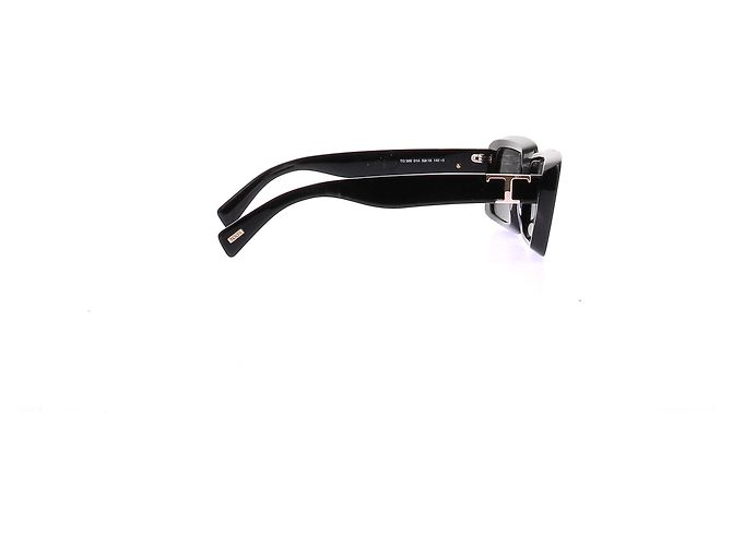 Tod's Gafas de sol rectangulares negras Negro - vista 4