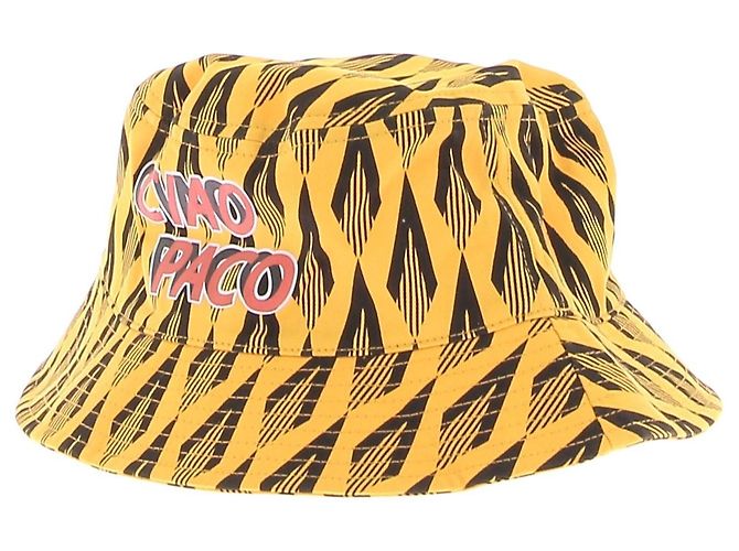 Cappello Bob Ciao Paco Paco Rabanne Giallo in Cotone - vista 3