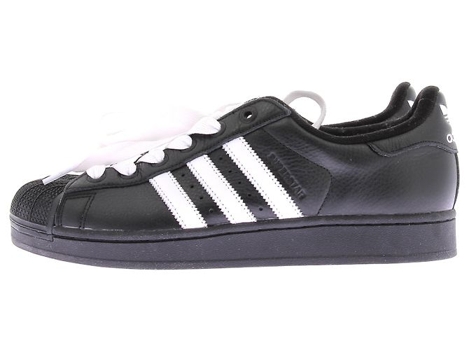 Adidas Scarpe "Supertars II" in pelle Nero - vista 3