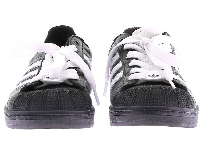 Adidas Scarpe "Supertars II" in pelle Nero - vista 4