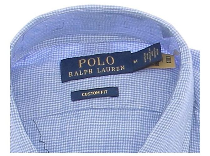 Camicia Polo Ralph Lauren Blu a Quadretti M - vista 3