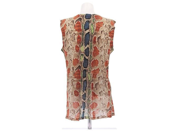 John Galliano Top à motif python - view 2