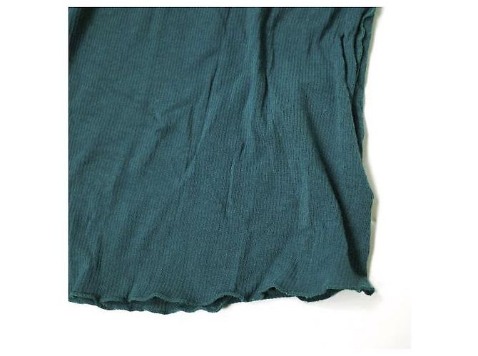 & Other Stories Jersey H BEAUTY&YOUTH de algodón acanalado con cuello redondo Verde - vista 6