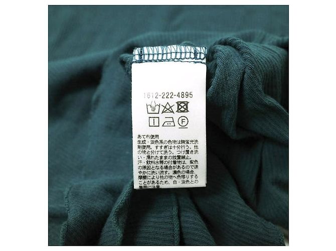 & Other Stories Jersey H BEAUTY&YOUTH de algodón acanalado con cuello redondo Verde - vista 8