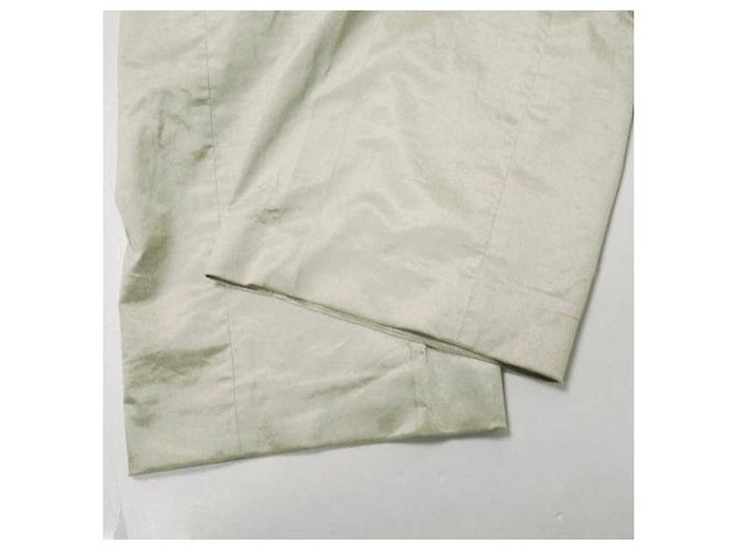 & Other Stories DES PRES Samt Stretch-Hosen Golden Grau - Ansicht 6