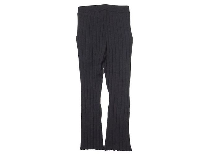 & Other Stories Pantaloni AILA Rib Neri 1204-06007 Nero Blu navy - vista 2