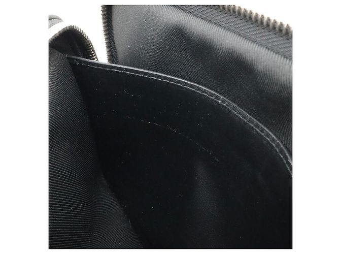 Borsa a mano Louis Vuitton Alpha Damier Graphite Nero Grigio - vista 8