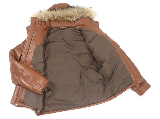 & Other Stories PS Paul Smith Lammleder Steppjacke braun S - Ansicht 3