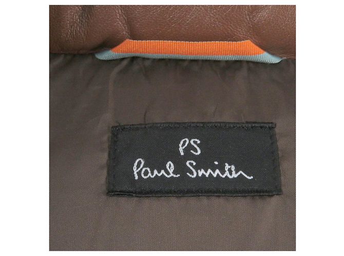 & Other Stories PS Paul Smith Lammleder Steppjacke braun S - Ansicht 6