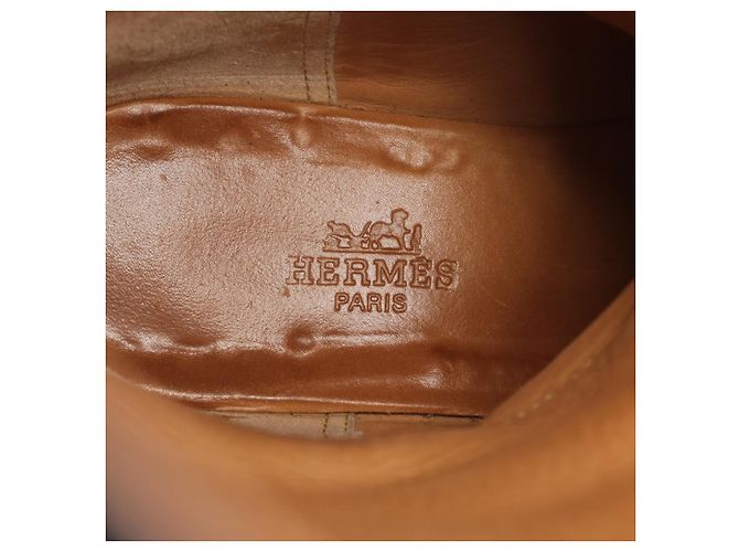 Hermès Jumping Kelly Lederstiefel Schwarz - Ansicht 5