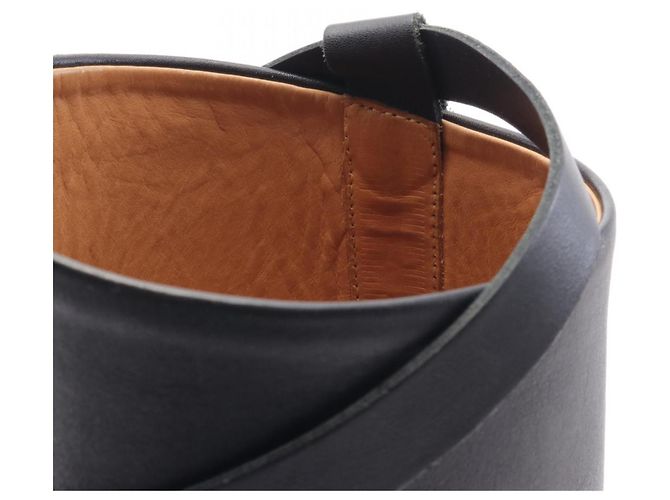 Hermès Jumping Kelly Lederstiefel Schwarz - Ansicht 7