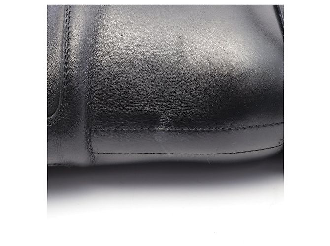 Hermès Jumping Kelly Lederstiefel Schwarz - Ansicht 9