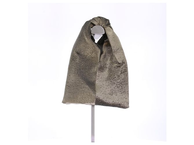 Autre Marque Borsa a mano dorata metallizzata THE ETHIQUETTE Metallico - vista 2