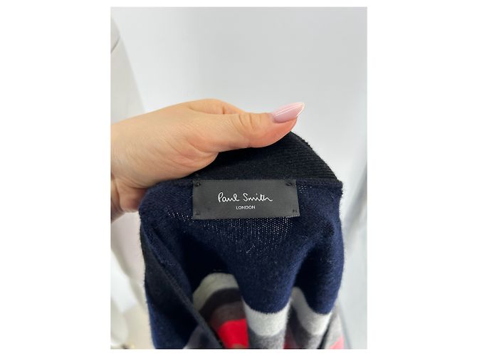Paul Smith Cardigan coloré à rayures Black - view 5