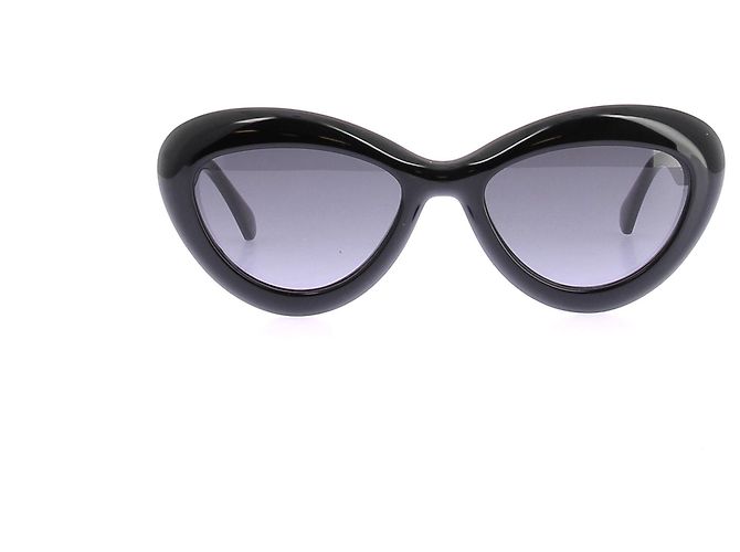 Moschino Gafas de sol redondas negras Negro - vista 2