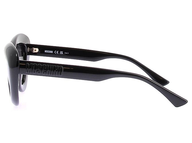 Moschino Gafas de sol redondas negras Negro - vista 5