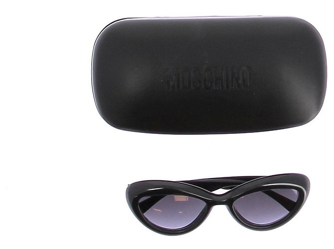 Moschino Gafas de sol redondas negras Negro - vista 7