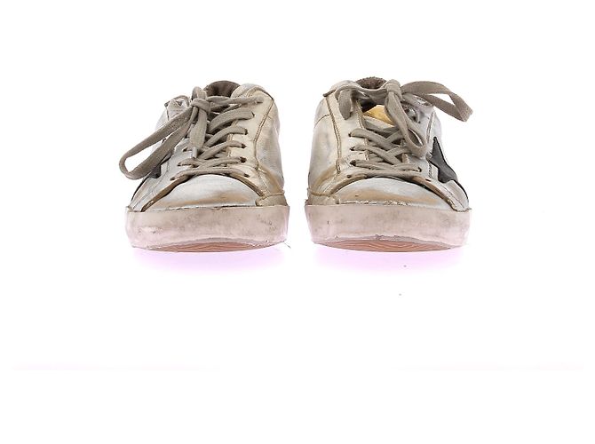 Golden Goose Sneaker "Super-Star" silber Metallisch - Ansicht 4