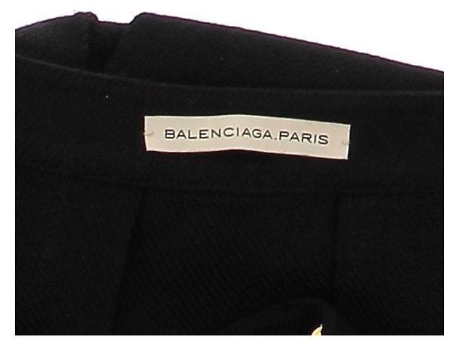 Falda Balenciaga negra de viscosa Negro - vista 5