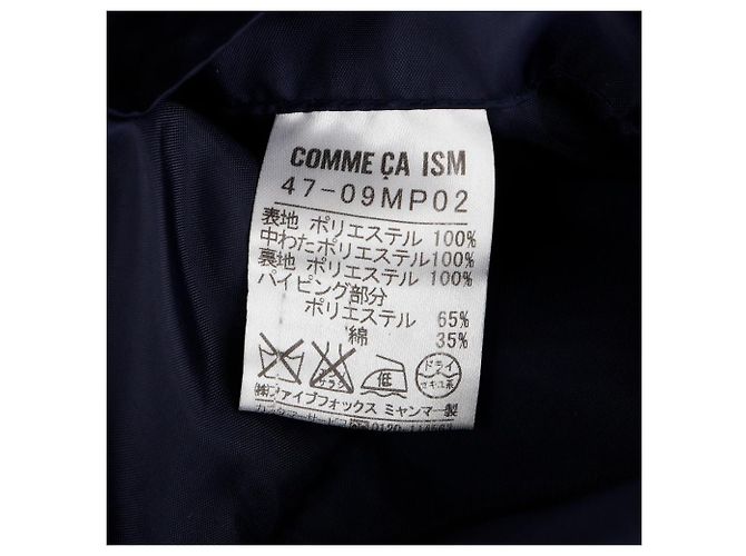& Other Stories Polyester Shadow Stripe Trench Coat Black - view 8