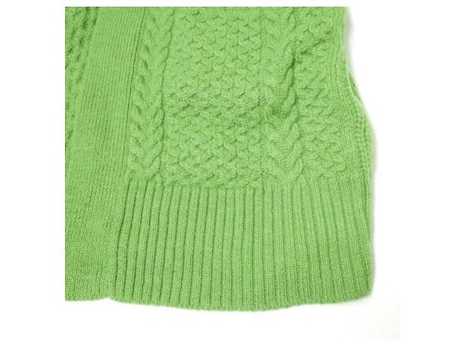 & Other Stories CÁRDIGAN DE LANA DE ALPACA BATONER x BEAMS BN-19FL-042 Verde - vista 7