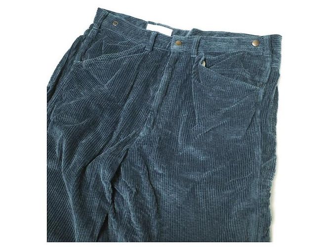 Autre Marque Pantalones de pintor de pana S Navy - vista 5