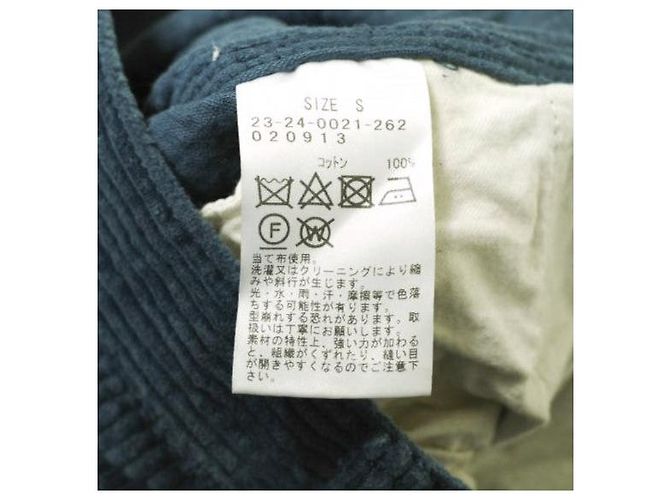 Autre Marque Pantalones de pintor de pana S Navy - vista 9