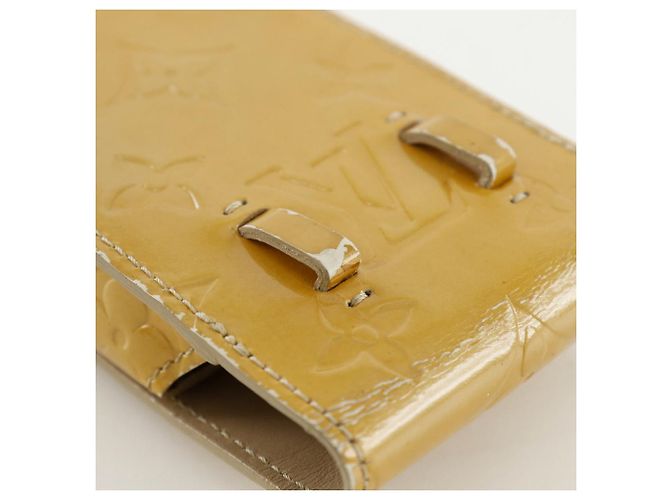 Louis Vuitton Monogram Vernis Cigarette Case M91048 Beige - view 6