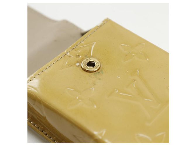 Louis Vuitton Monogram Vernis Cigarette Case M91048 Beige - view 7