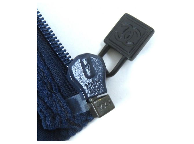 Giacca sportiva vintage Chanel gialla blu navy 36 Giallo - vista 8