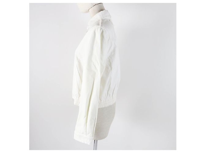 & Other Stories Chaqueta de algodón MADISONBLUE blanca S mujeres Blanco - vista 3