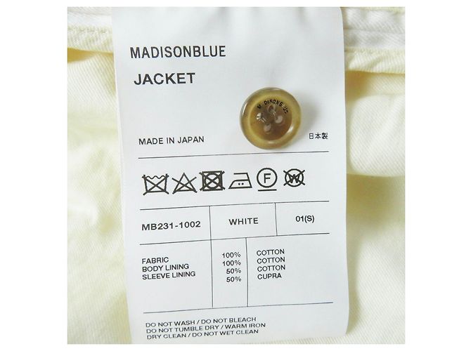& Other Stories Chaqueta de algodón MADISONBLUE blanca S mujeres Blanco - vista 9