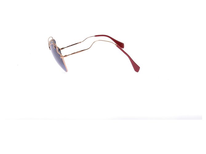 Miu Miu Occhiali da sole "56 RS" dorati D'oro - vista 5