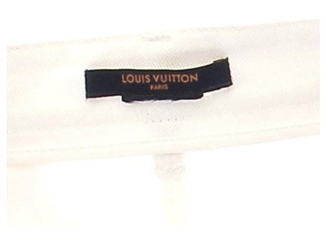 Jeans slim blancos Louis Vuitton de algodón Talla 36 - vista 5