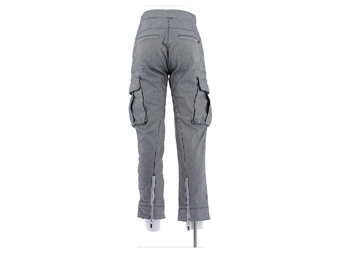 Jeans Louis Vuitton Azules con Rayas de Algodón - vista 2