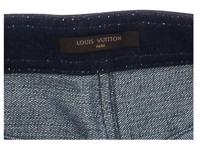 Louis Vuitton Short bimaterial Azul - vista 5