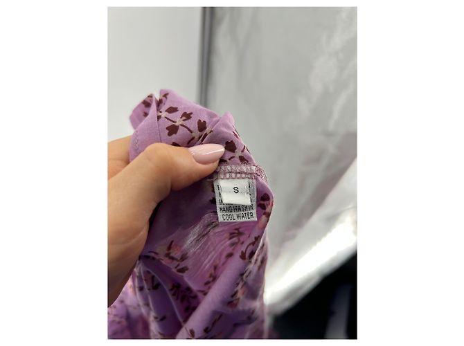 Yvonne S Vestido rosa con estampado - vista 7