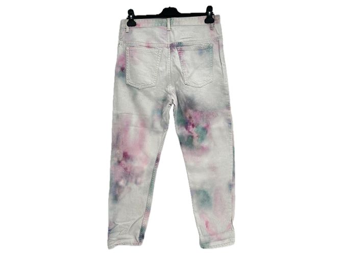 Isabel Marant Etoile Jean tie and dye "Lanea" - vista 2