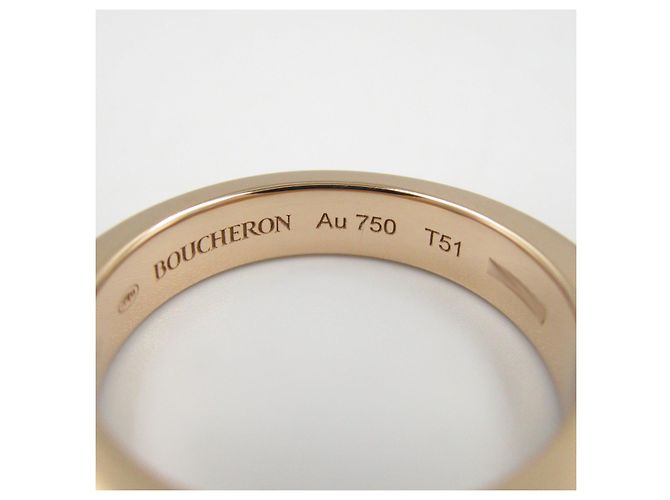 Boucheron Quatre Solitaire Au750 Diamantring Größe 10,5 - Ansicht 4