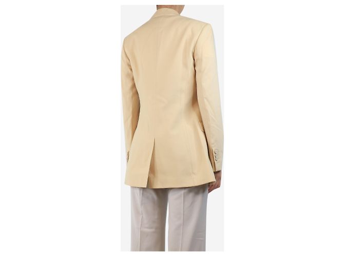 Theory Butter double-breasted blazer - size UK 8 - view 3