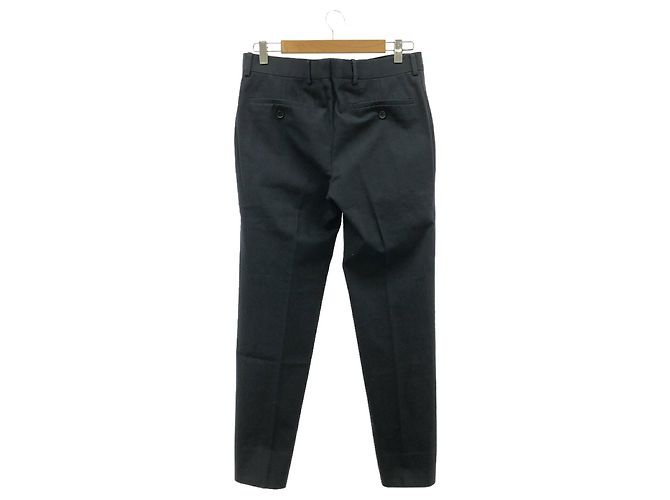 Hermès Pantalones de algodón Hermes Azul Azul marino - vista 2
