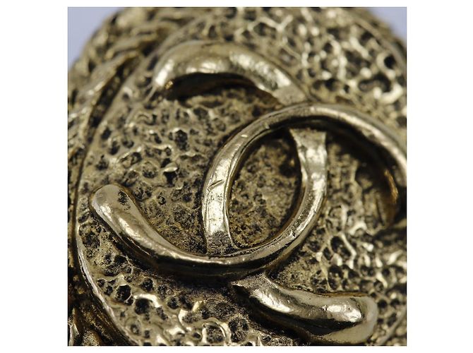 Vintage Chanel Coco Mark Ohrringe vergoldet Golden - Ansicht 5