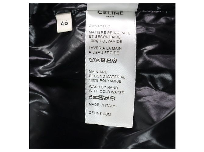 Céline Giacca in nylon look zebra Celine multicolore 46 - vista 13