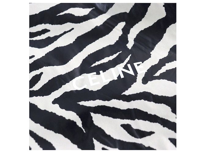 Céline Giacca in nylon look zebra Celine multicolore 46 - vista 7