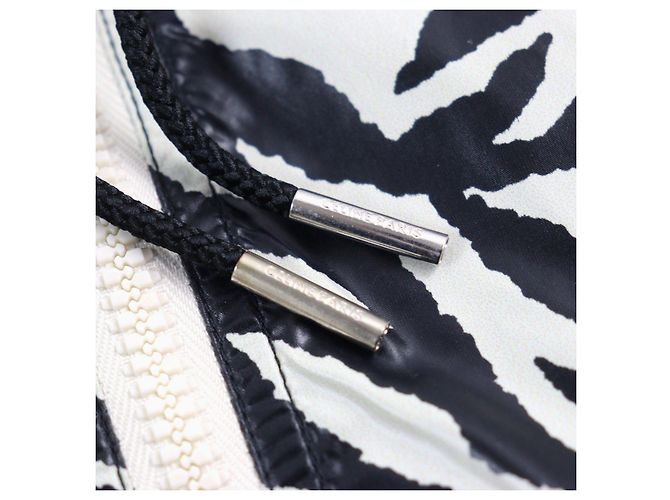 Céline Giacca in nylon look zebra Celine multicolore 46 - vista 8