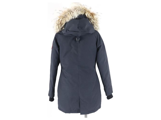 Canada Goose Victoria Parka Daunenjacke Marineblau S - Ansicht 3
